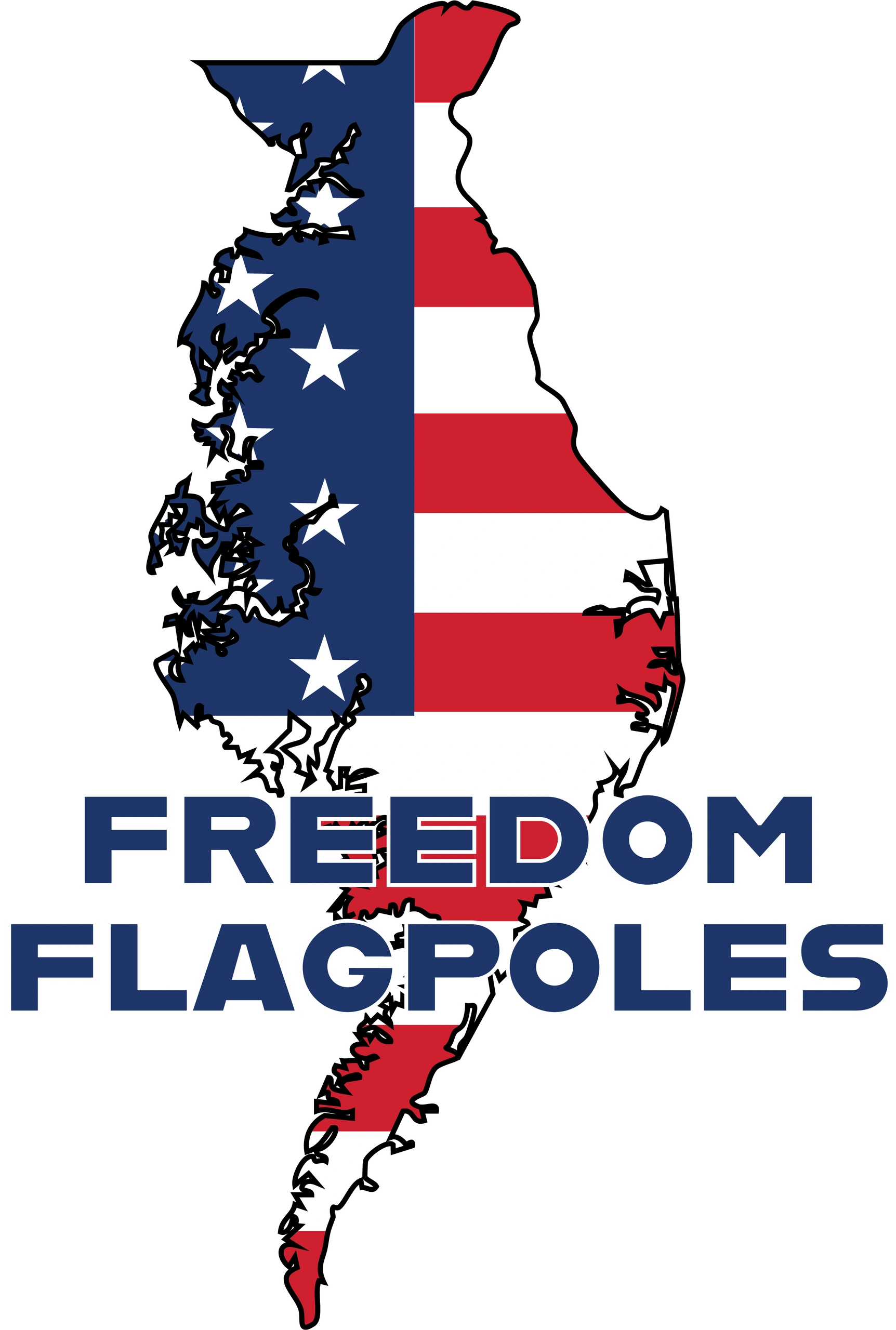 Inlet Polo- Freedom Flag main image 1